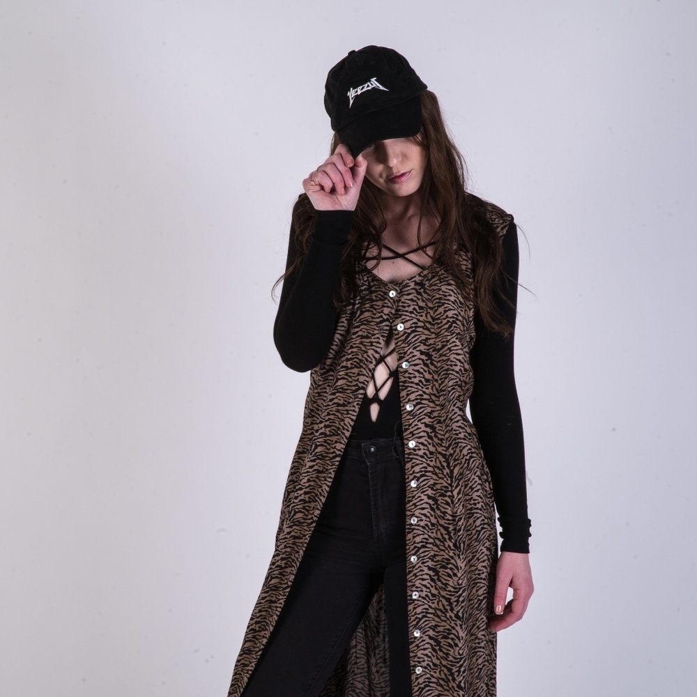 Vintage Animal Print Duster - Picture 2 of 4